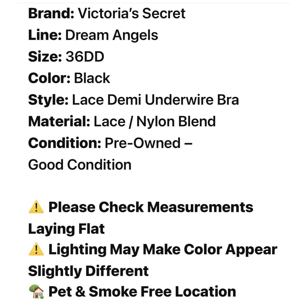 Victoria's Secret Dream Angels Bra 36DD Lace Underwire Demi Sexy lingerie - Picture 3 of 6